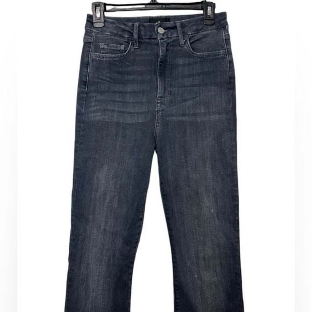 7 For All Mankind Women's Black Skinny Ultra High Bootcut Jeans Pants Size 29 - Picture 4 of 9